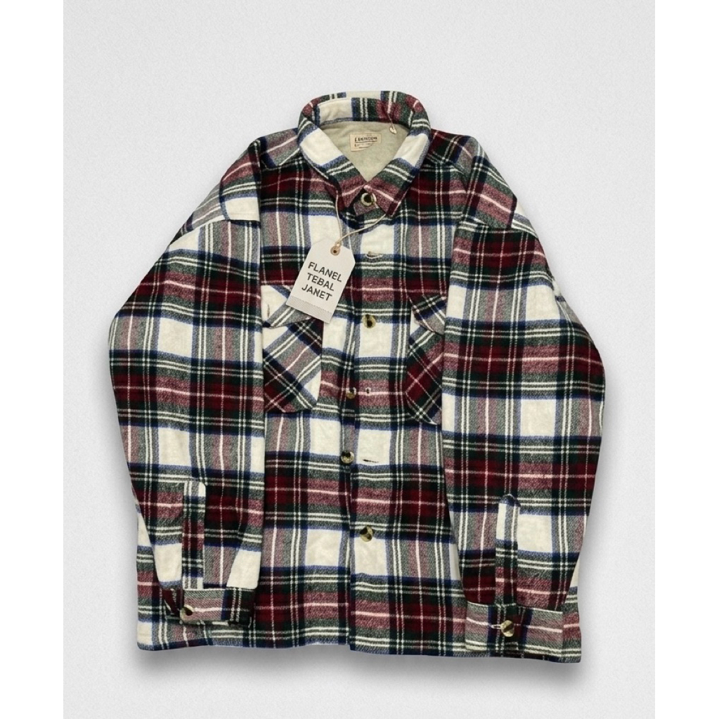 flanel jacket tebal