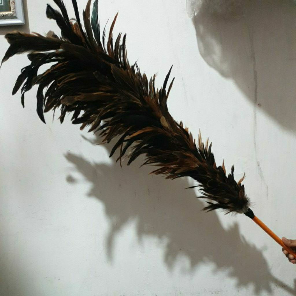 Kemoceng Bulu Ayam Asli