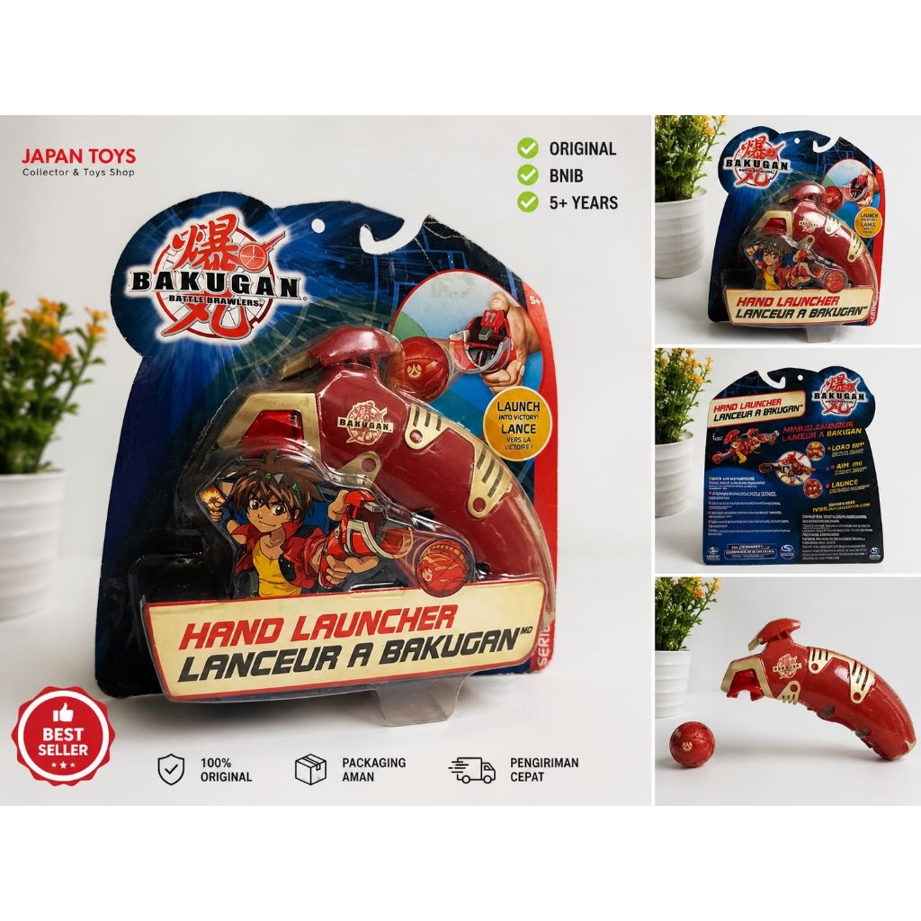 Bakugan Battle Brawlers Hand Launcher Original BNIB Rare Vintage Kolektor