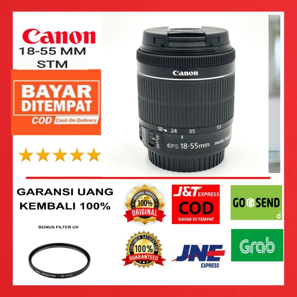 Lensa Canon 18-55mm IS STM