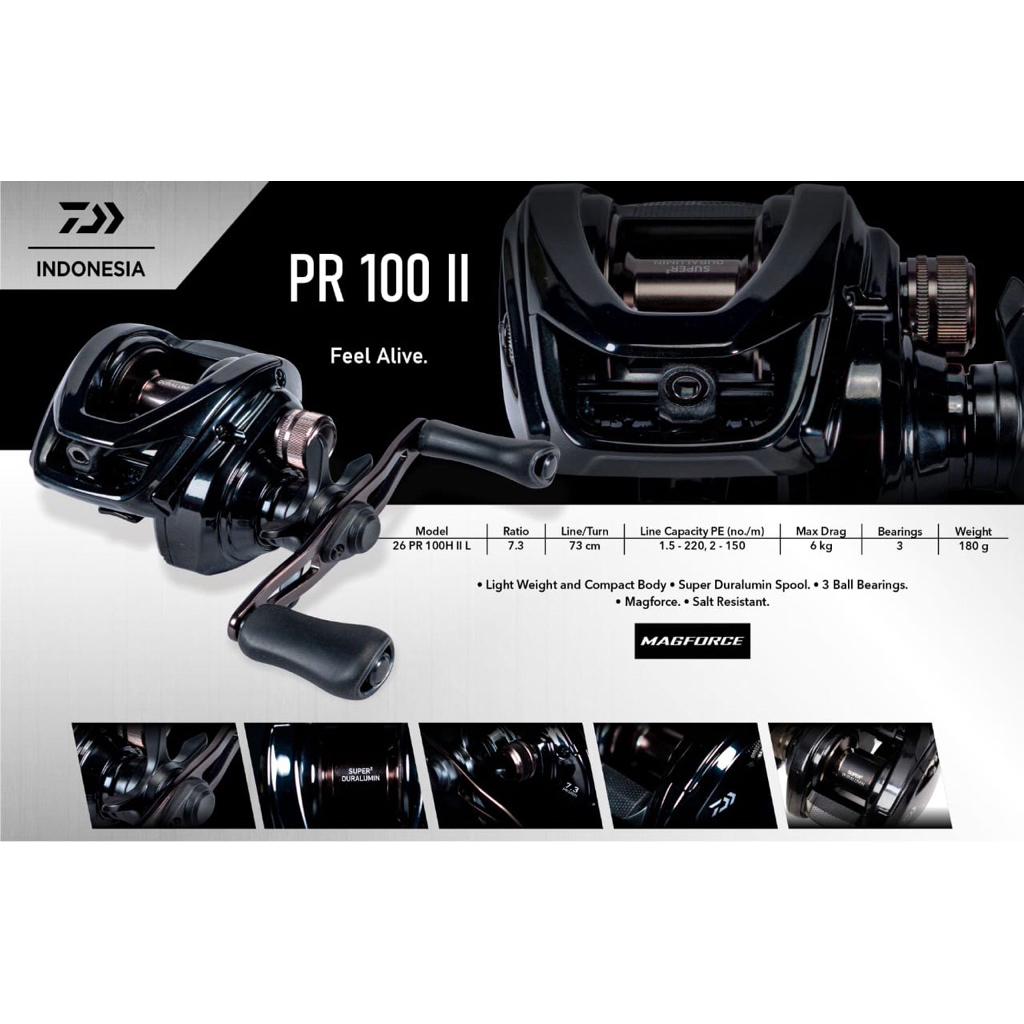 REEL BC DAIWA PR 100 H II L 2026