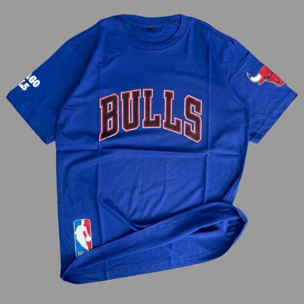 Chicago Bulls Pria Kaos Chicago Bulls Pria Wanita Tshirt Unisex