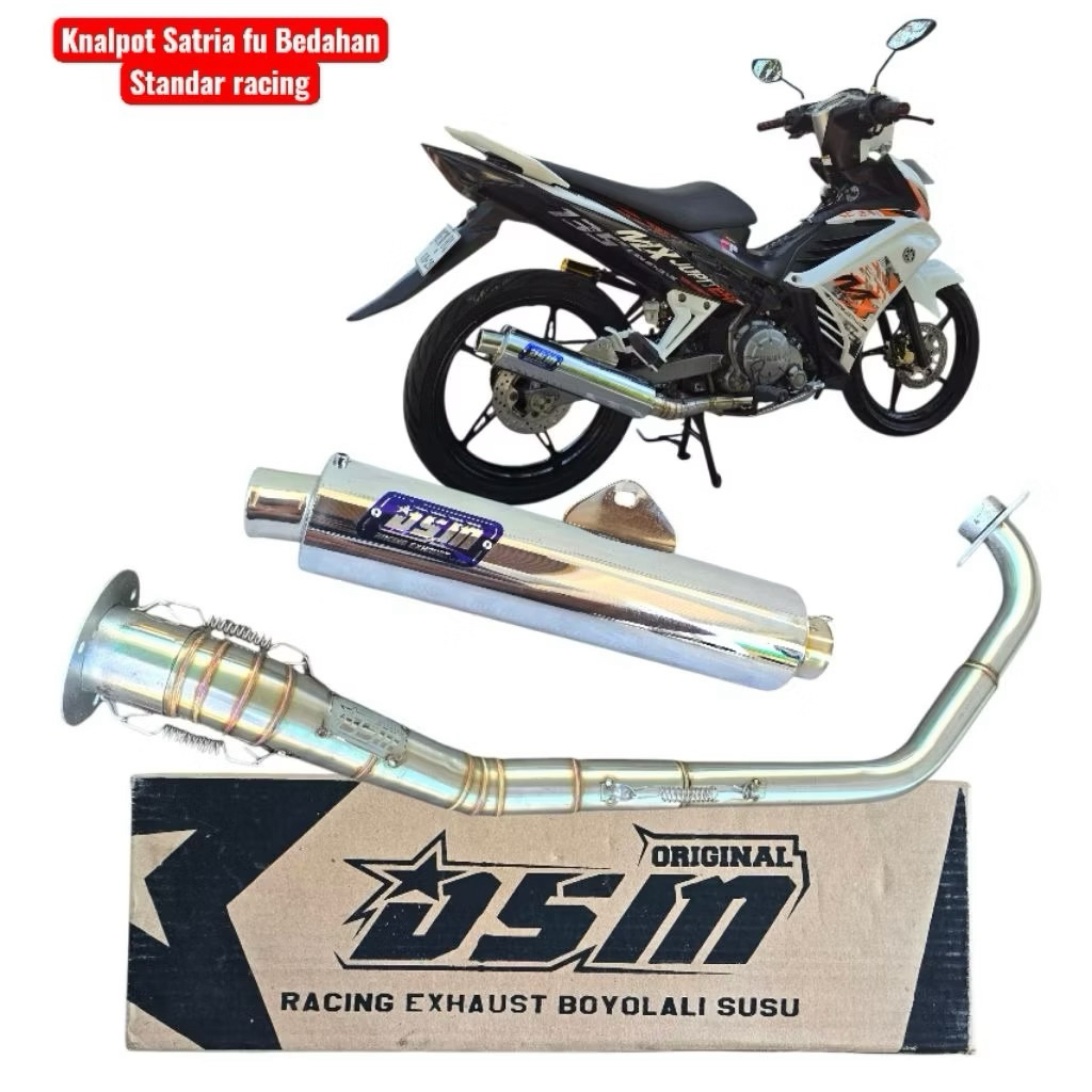 Knalpot Satria FU Super PNP Leher MX New MX Old ND Bas Adem