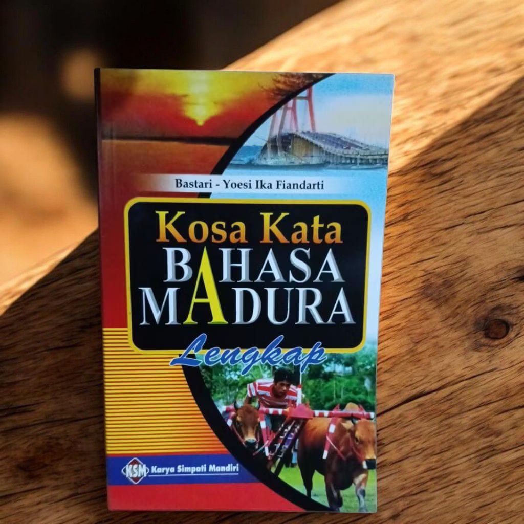 Kosa Kata Bahasa Madura Besar Lengkap CD KSM