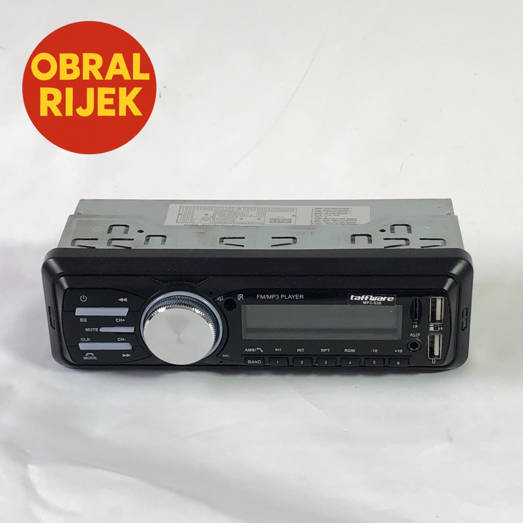 [RIJEK MATI TOTAL] Tape Audio Mobil MP3 Player Bluetooth Wireless - MP3-530