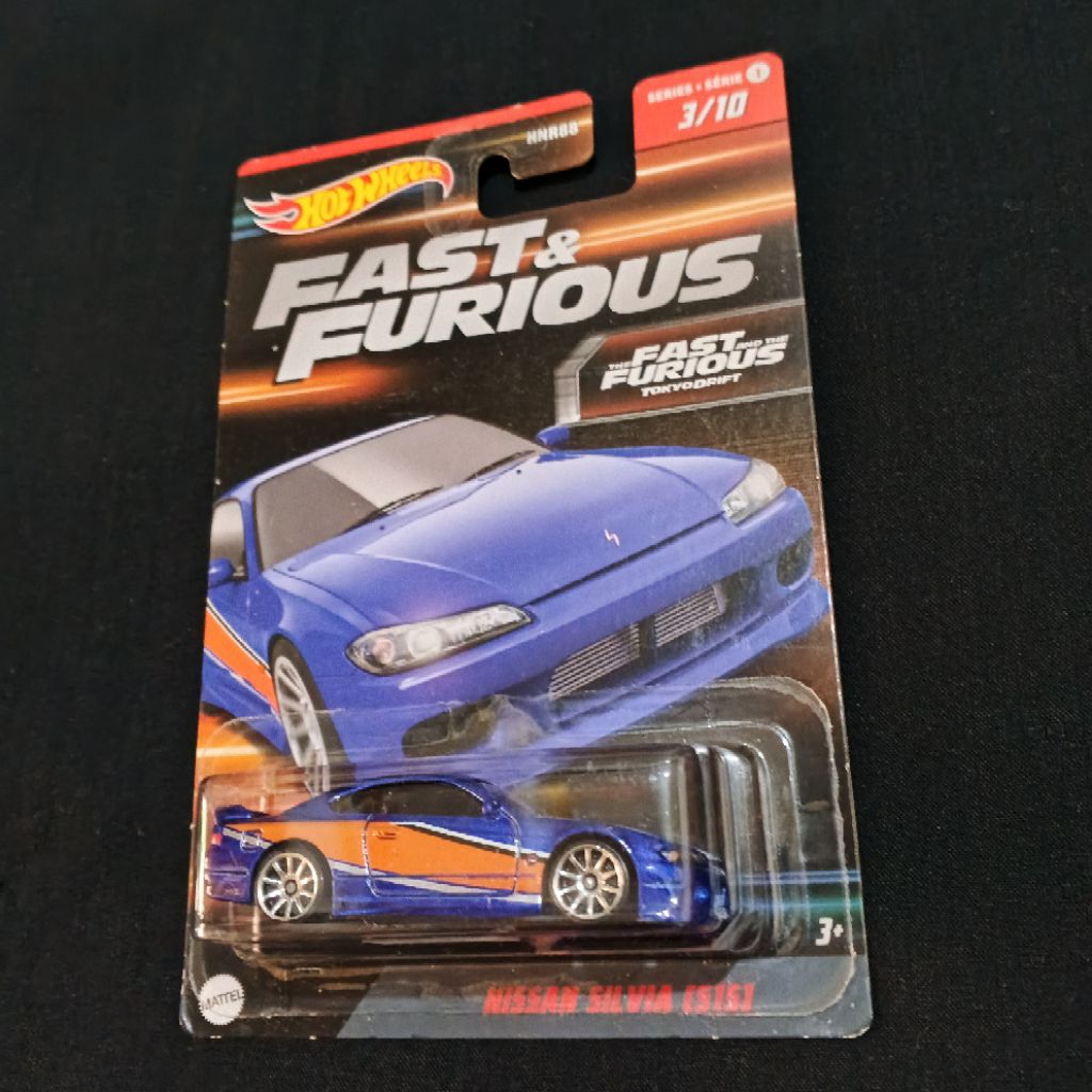 Hot wheels fast and furious Nissan Silvia s15 hotwheels nissan Silvia s15 series 1 hot wheels nissan