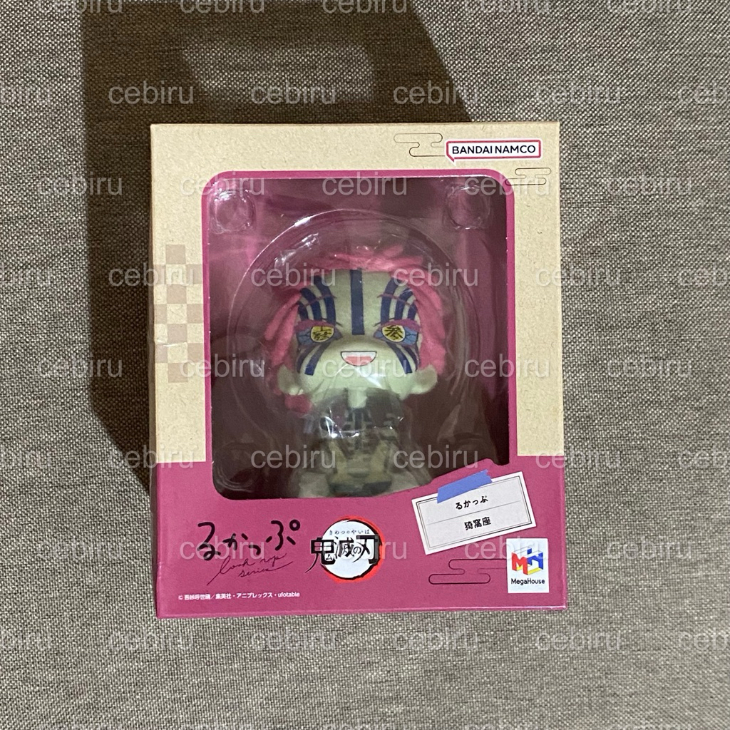 AKAZA KIMETSU NO YAIBA DEMON SLAYER KNY LOOKUP FIGURE RUKAPPU
