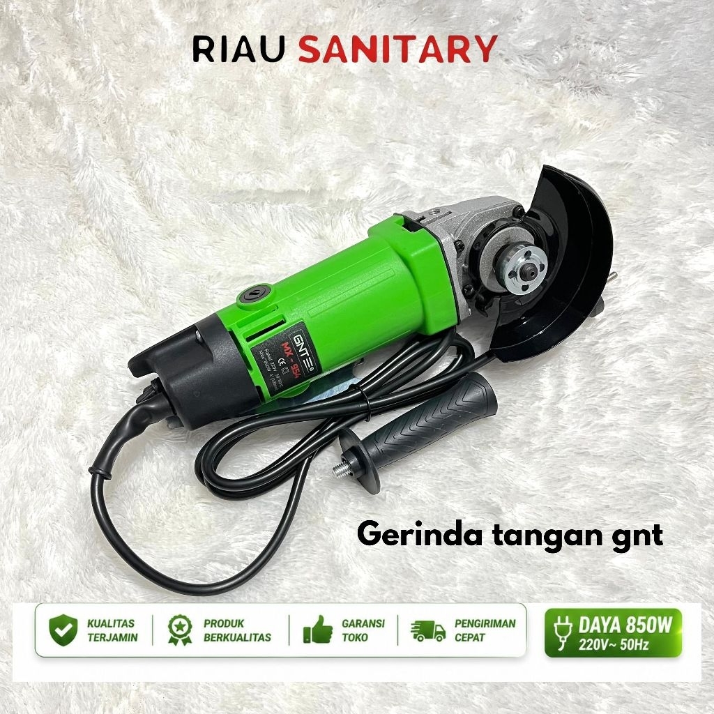 Gerinda tangan listrik 4inch 580W mesin potong besi kayu keramik serbaguna