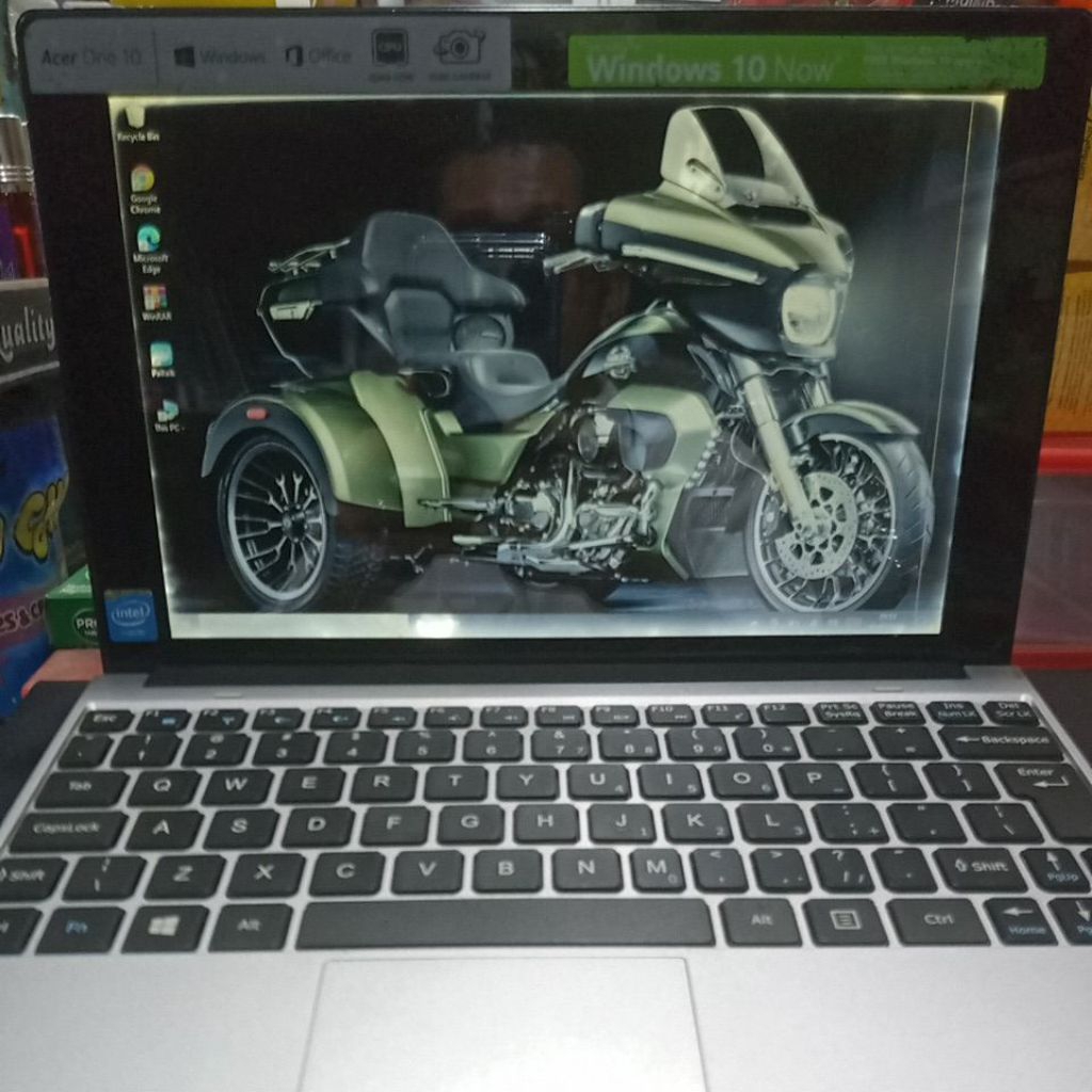 Laptop Notebook Acer One 10 Layar Sentuh