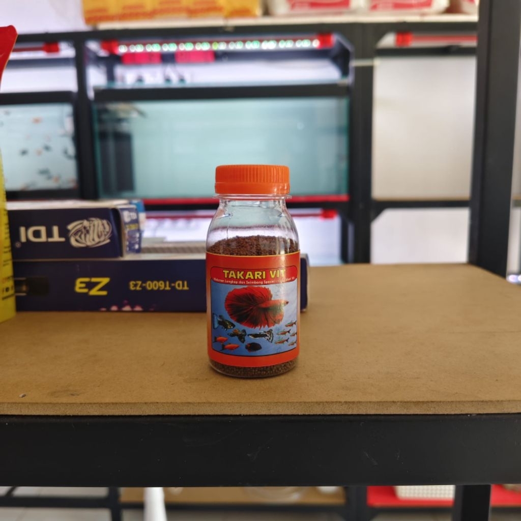 Pakan Takari Vit Pelet Super Ikan Cupang