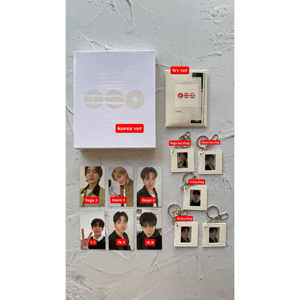 [PROMO CUCI GUDANG] Sharing BTS Album Pc Photocard Posca Poster POB RM JIN SUGA JHOPE JIMIN V JK Ind