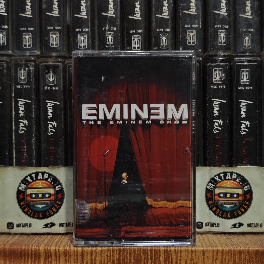 Kaset - Eminem - The Eminem Show - Radio Tape - Kaset Pita - Radio - Pemutar Kaset - Retro - Classic