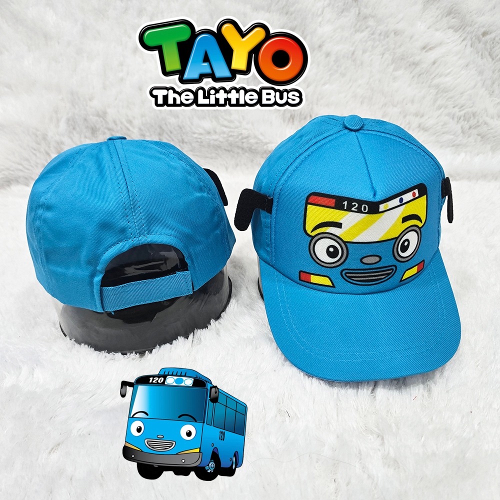 Topi Import Anak Laki Laki Perempuan usia 1-10 tahun karakter pororo pikachu super mario  tayo