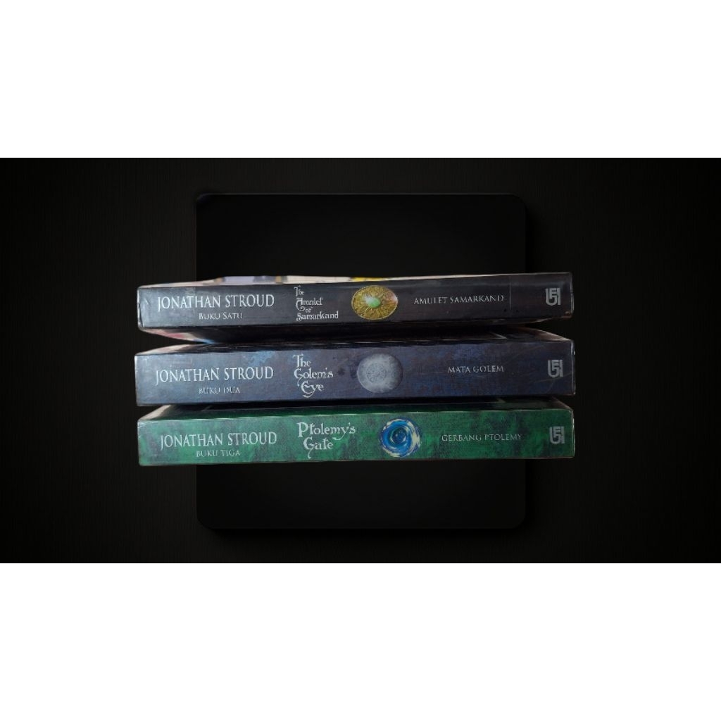 Bartimaeus Trilogy ORIGINAL PRELOVED TERJEMAHAN SET