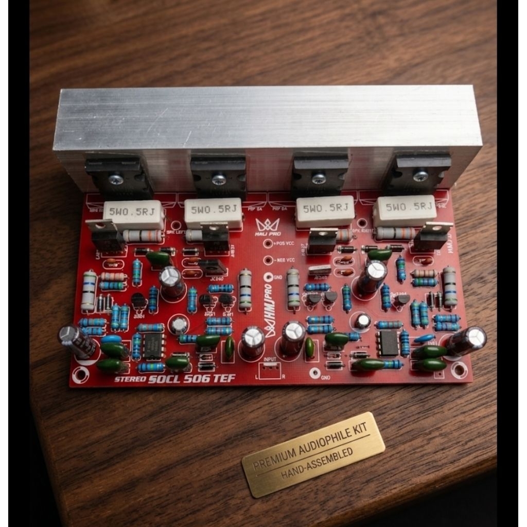 Kit Power Amplifier Stereo SOCL 506 - Rakitan Tangan Premium 009