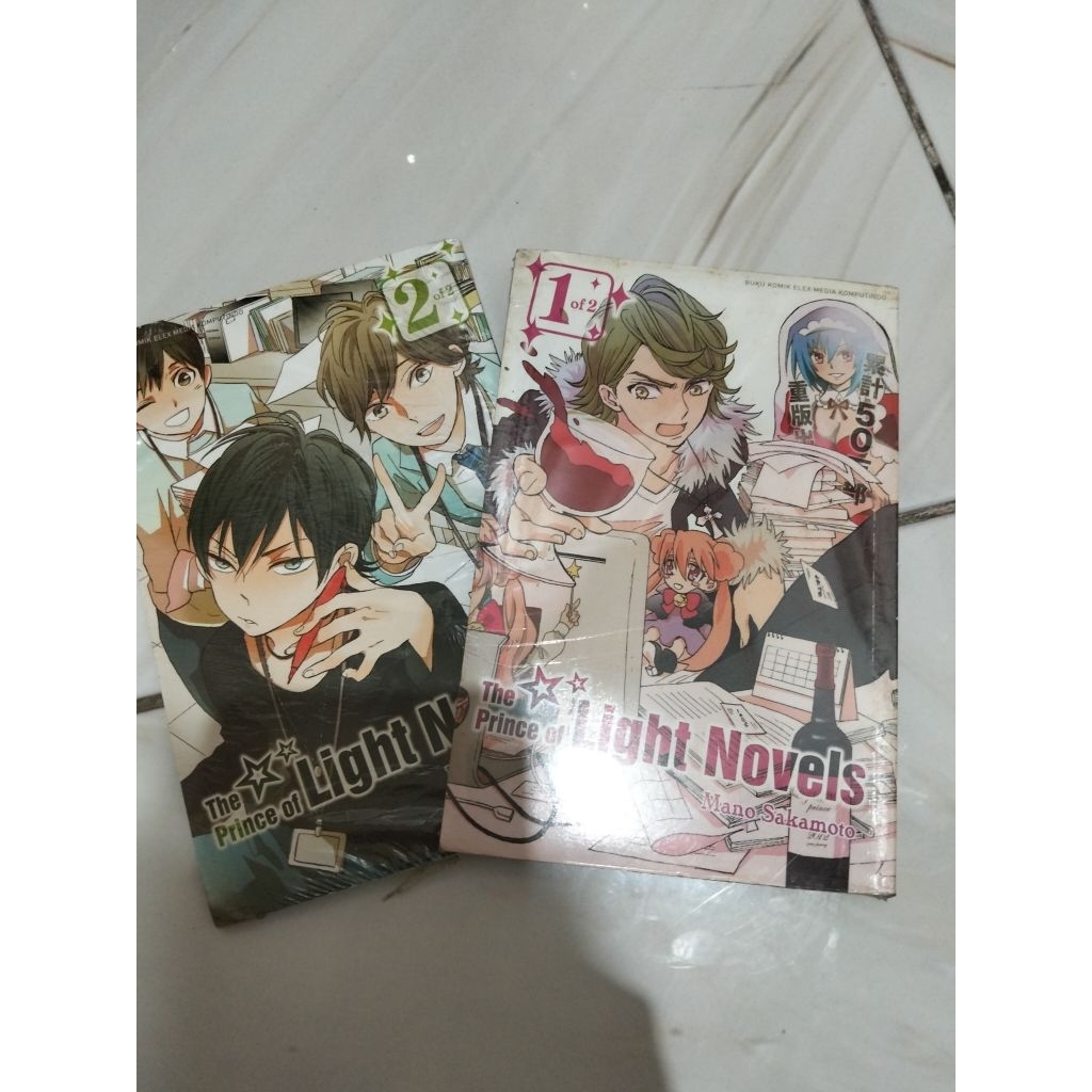 [Segel] Komik The Prince of Light Novel 1-2 Set Tamat Mano Sakamoto