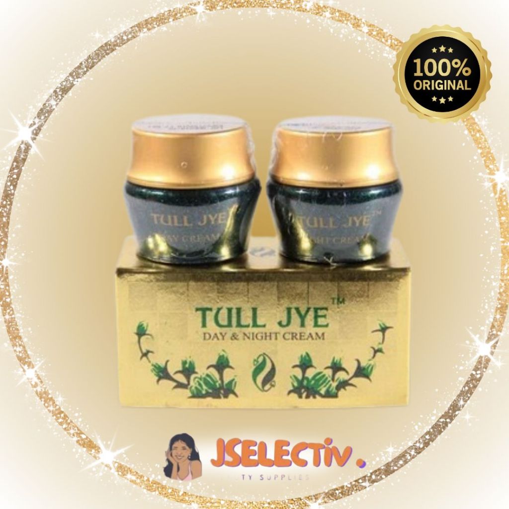 TULL JYE DAY & NIGHT CREAM (HIJAU) - Mengandung Hyaluronate sebagai Anti Aging dan Moisturizer // JS