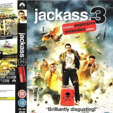 Kaset Film Jackass Number Two / Jackass Volume 3 Drama Comedy
