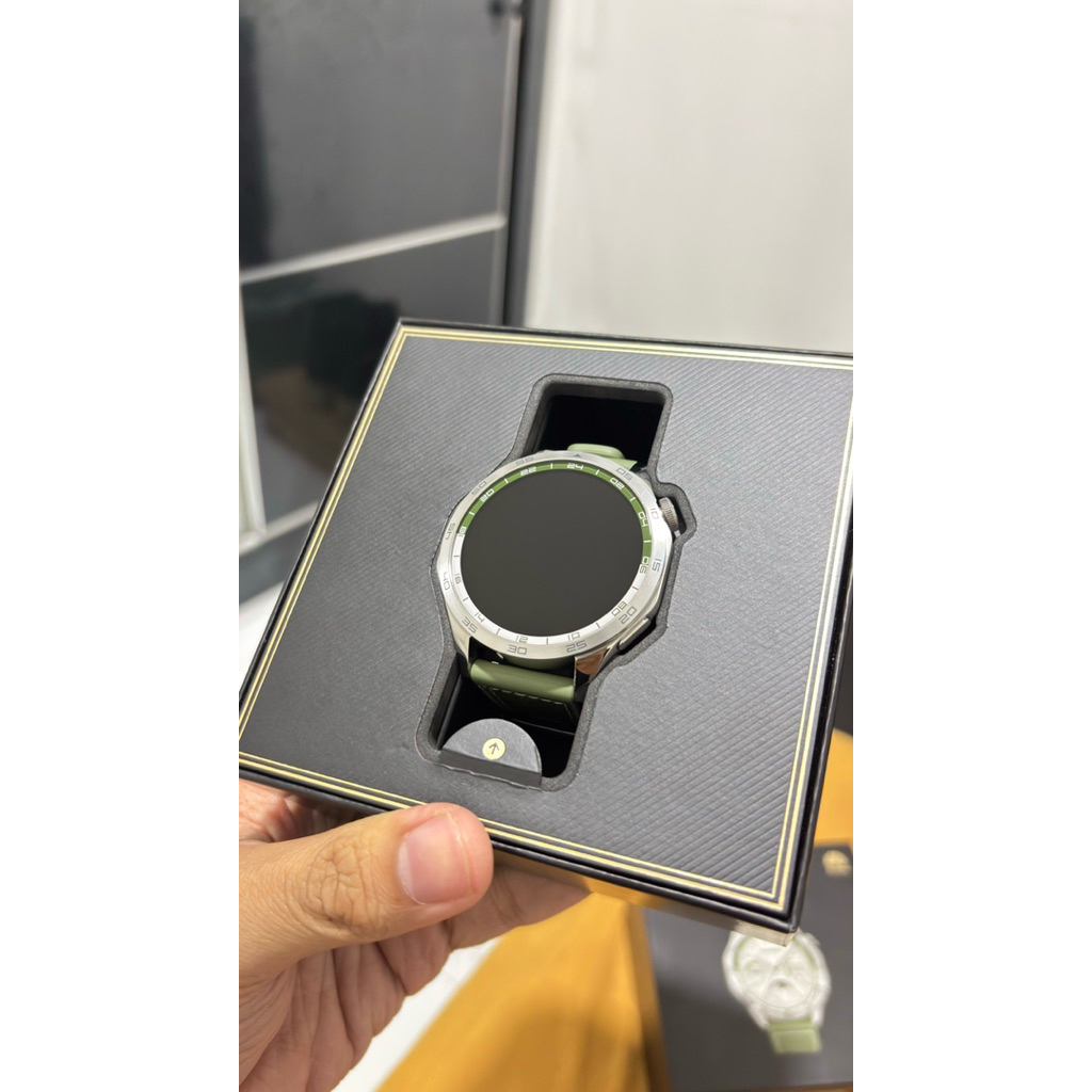 huawei gt4 46mm green second hand mulus like new