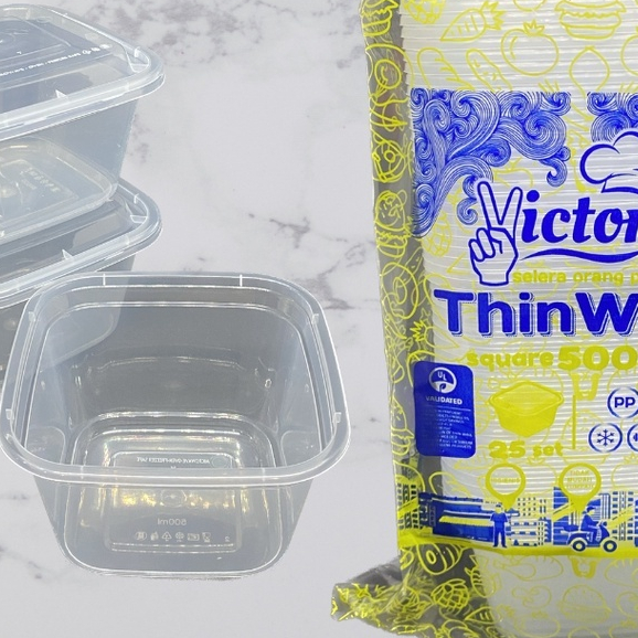 Thinwall victory kotak 500ml 25pcs/pack