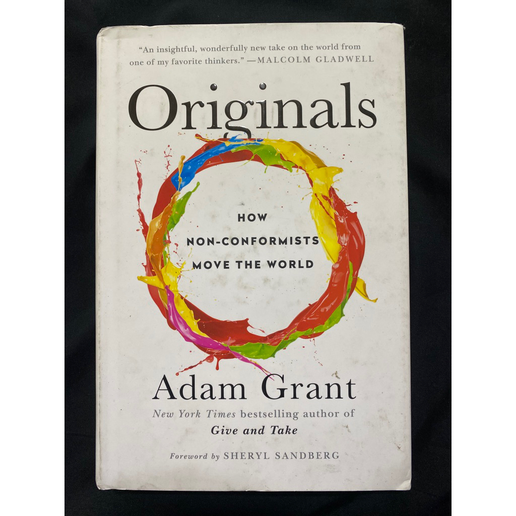 Buku Original ORIGINALS HOW NON  CONFORMISTS MOVE THE WORLD - ADAM GRANT