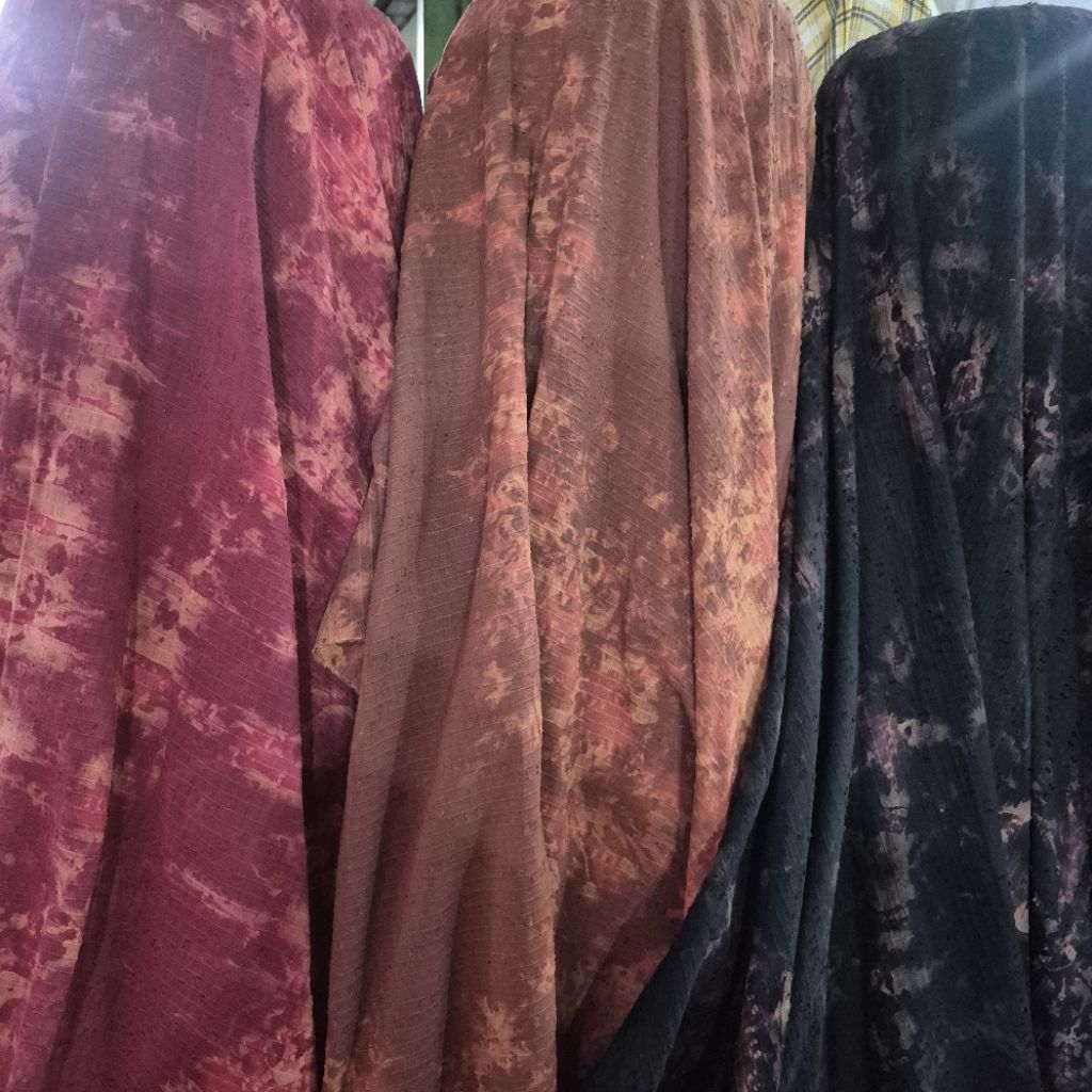 KAIN KATUN MOTIF-KAIN KATUN DOBBY RUBIAH MOTIF ABTRAK PREMIUM - KAIN KATUN RUBIAH MOTIF GARMENT
