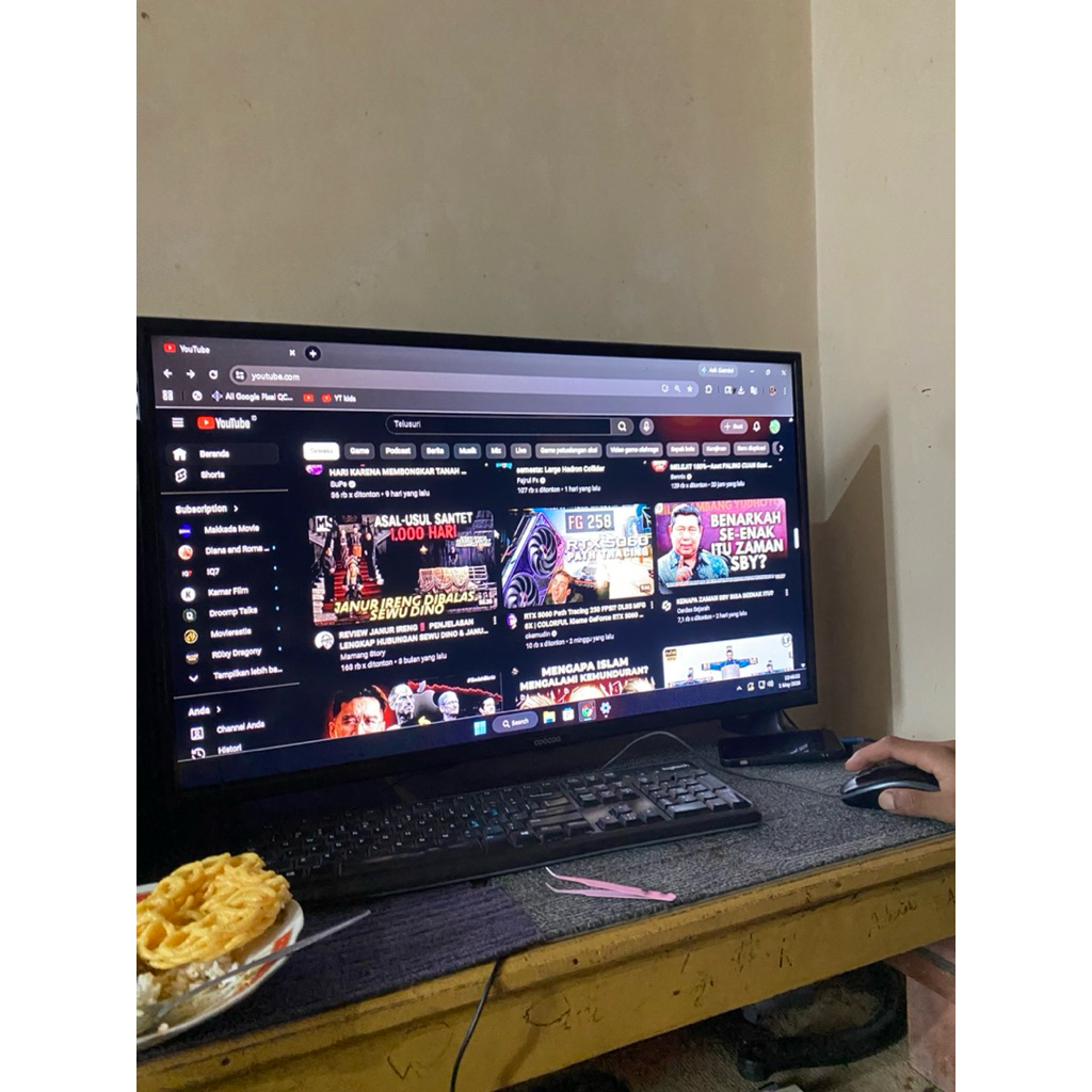 tv led cooca 32 inch second