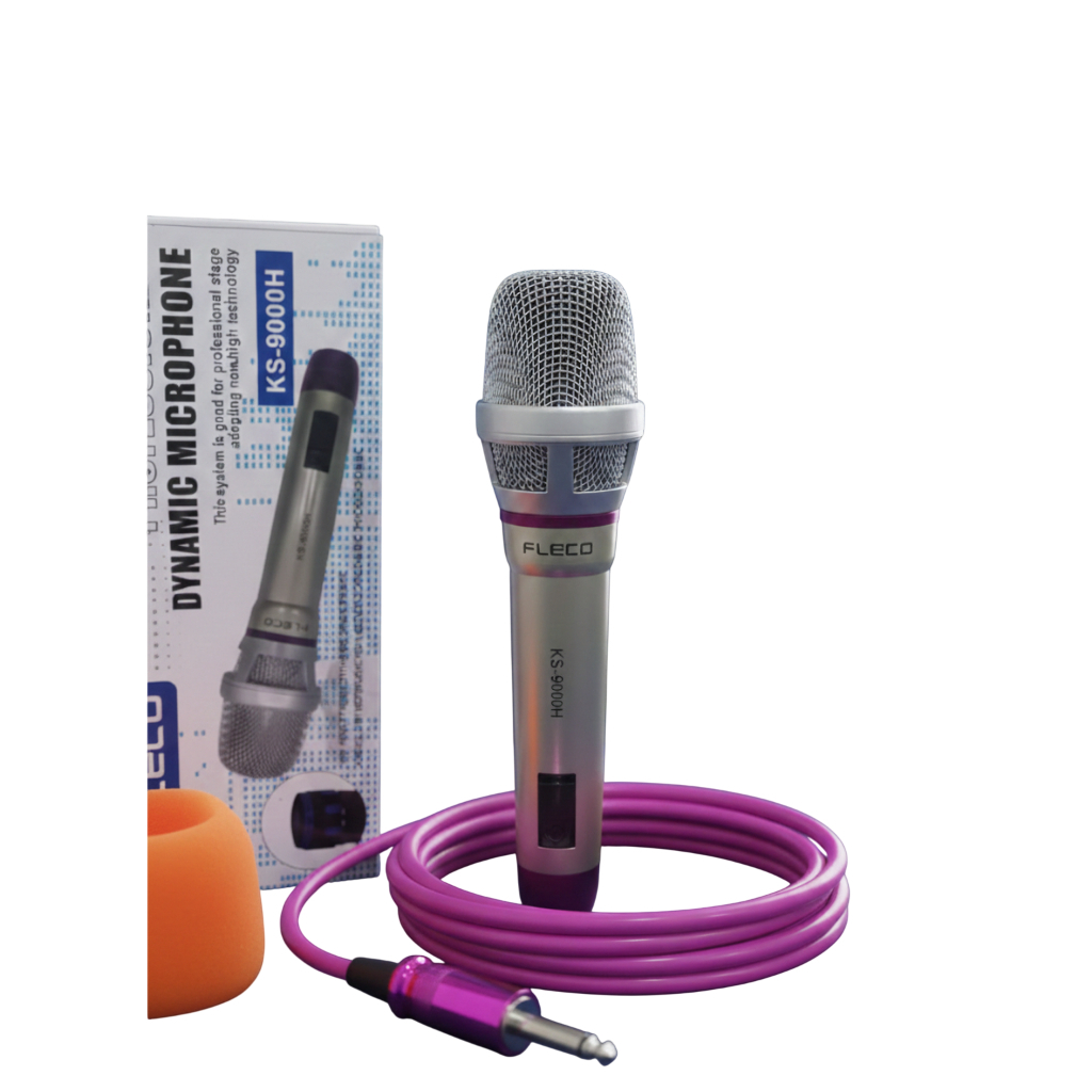 Professional Microphone Mic Kabel Premium Fleco Kabel Super Tebal SUara Super Jernih dan stabil FLEC
