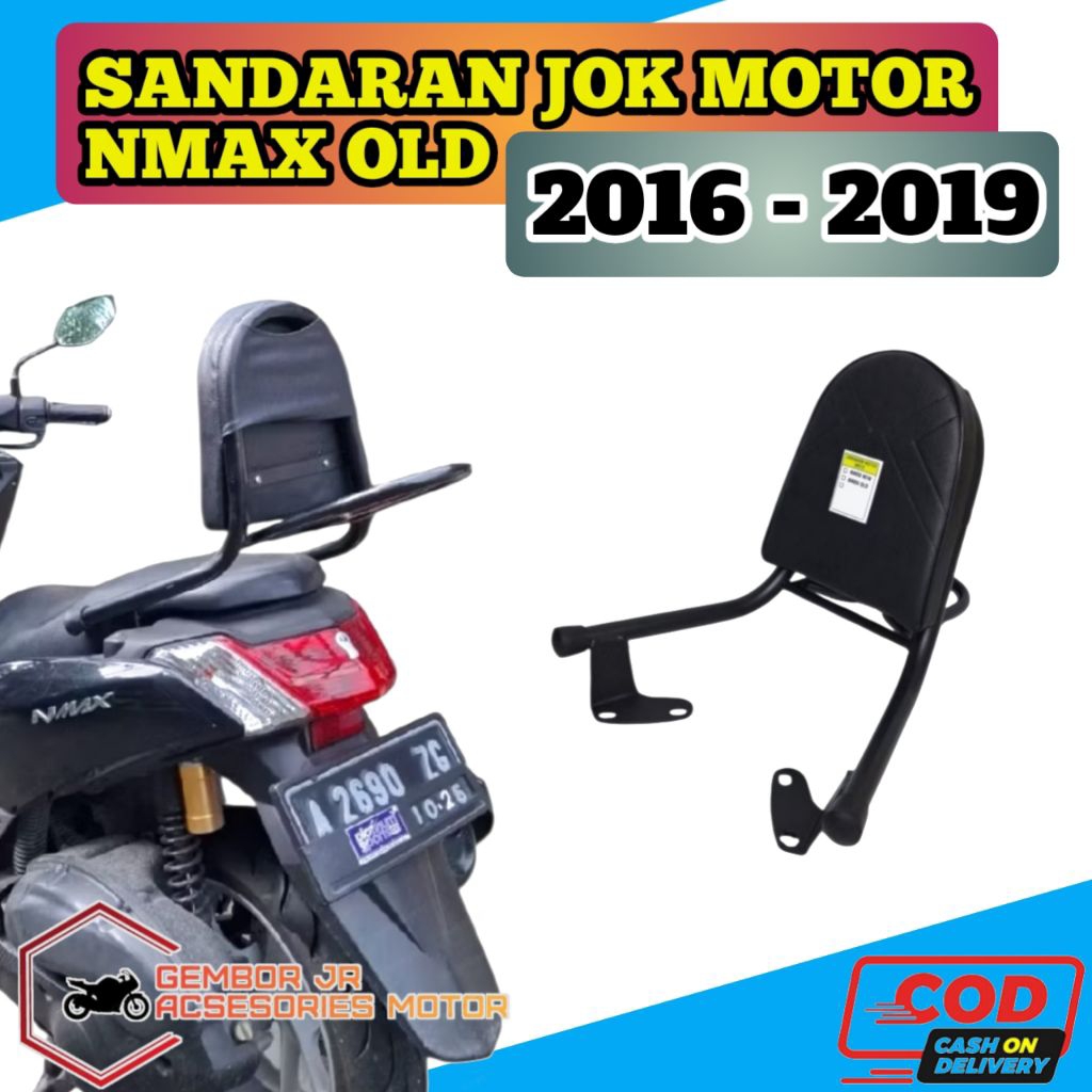 Sandaran Nmax old Sandaran Belakang Jok NMAX 2016 2017 2018 2019