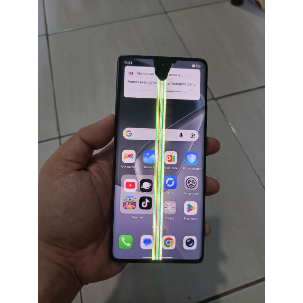 LCD Infinix hot 50 pro plus ori copotan