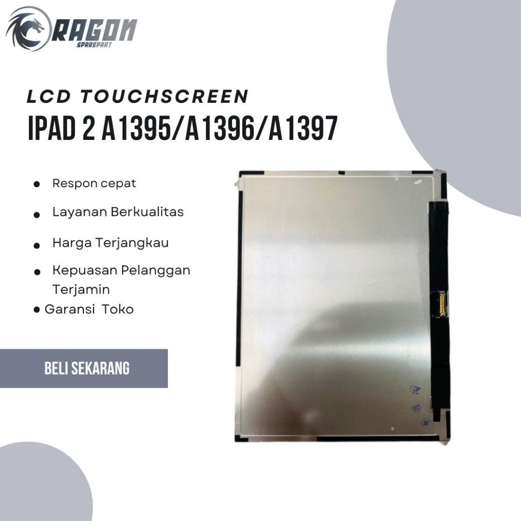 LCD TOUCHSCREEN IPAD 2 A1395/A1396/A1397