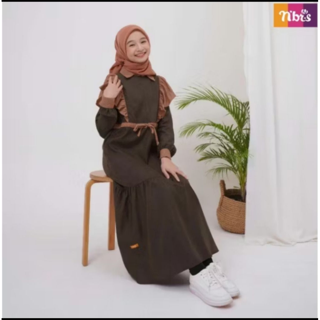 Nibras Gamis Original/promo cuci gudang