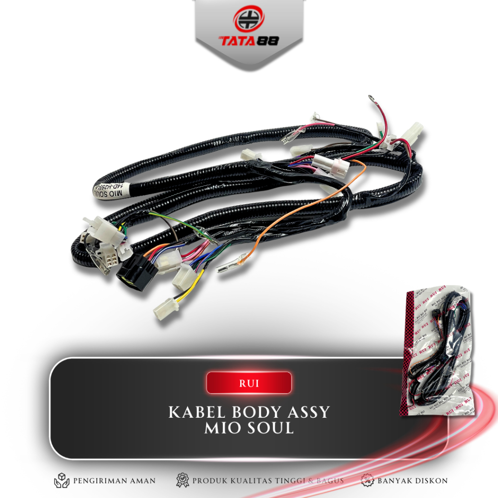 KABEL BODY ASSY MIO SOUL - KABEL BODY MIO SOUL LAMA MIO SOUL KARBU 14D-H2590-00