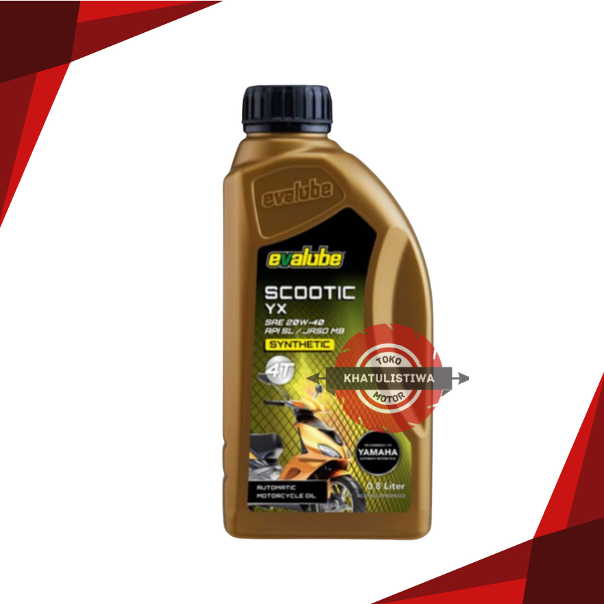 OLI EVALUBE SCOOTIC YX OLI EVALUBE MATIC YAMAHA EVALUBE SCOOTIC YX