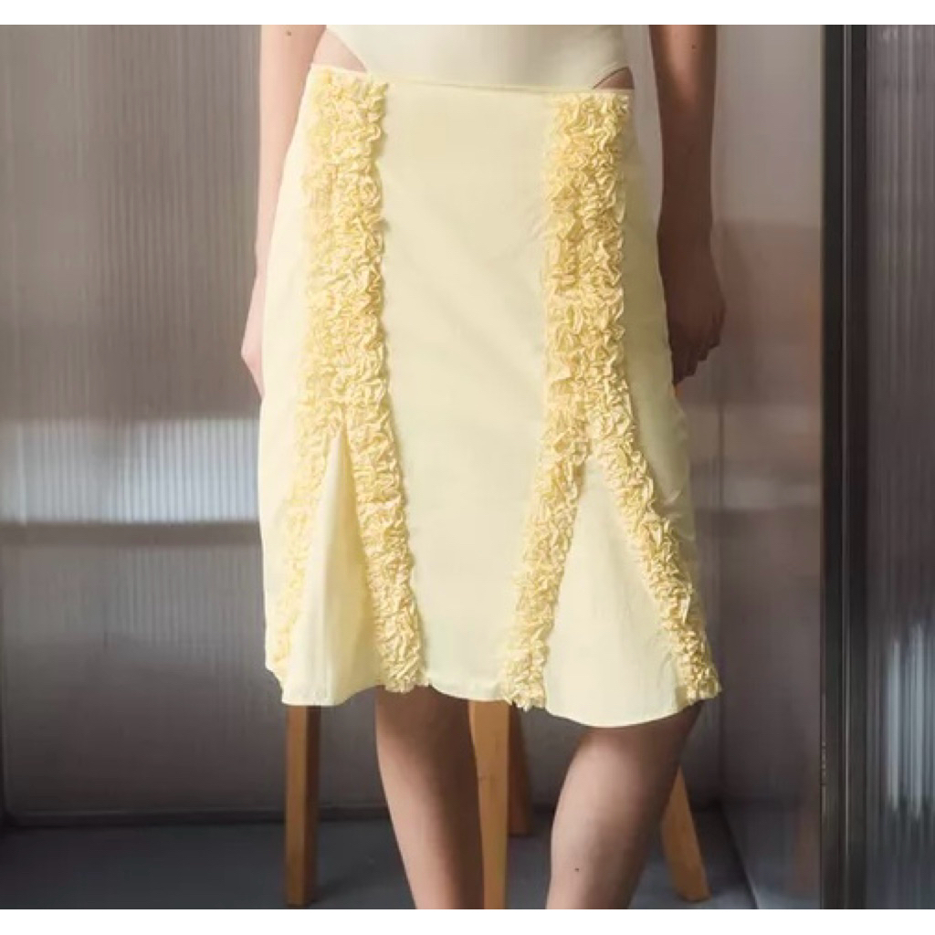 Rok Rempel Midi ZARA Jastip (jasa titip)