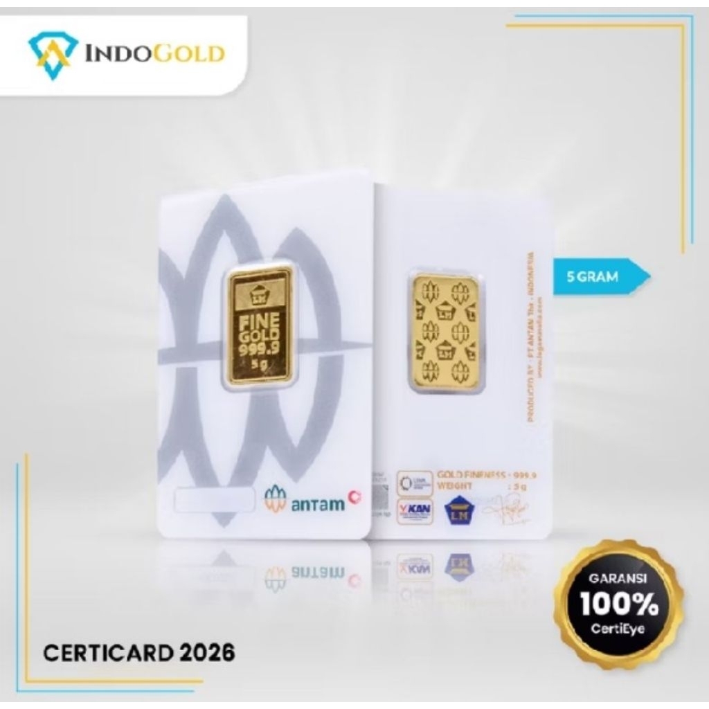 Logam Mulia Antam 5 Gram 2026