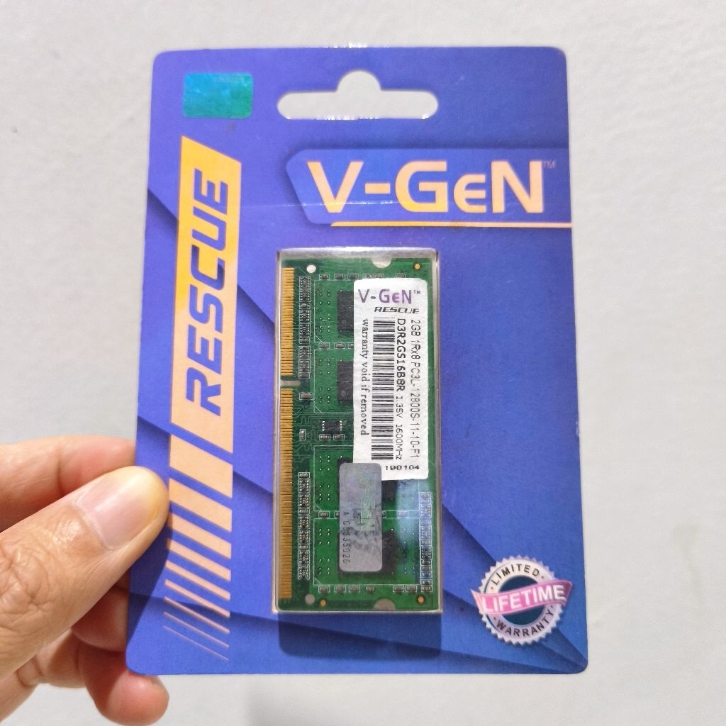 RAM V-GEN 2GB DDR3 SODIMM