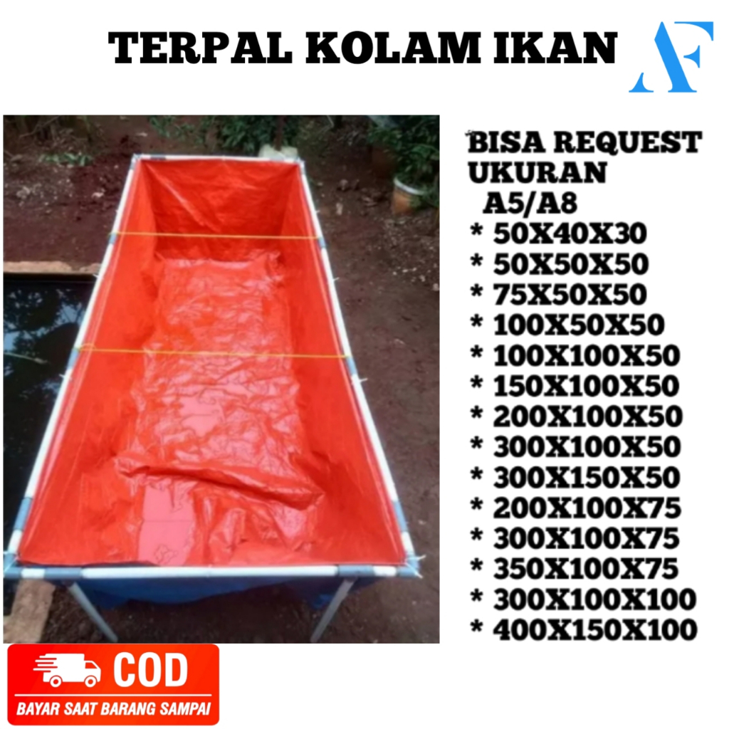 KOLAM TERPAL IKAN TERPAL KOLAM IKAN