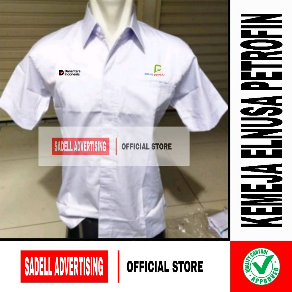 Kemeja ELNUSA PETROFIN Seragam Danantara Elnusa Petrofin Baju Danantara Indonesia Elnusa Petrofin Pu
