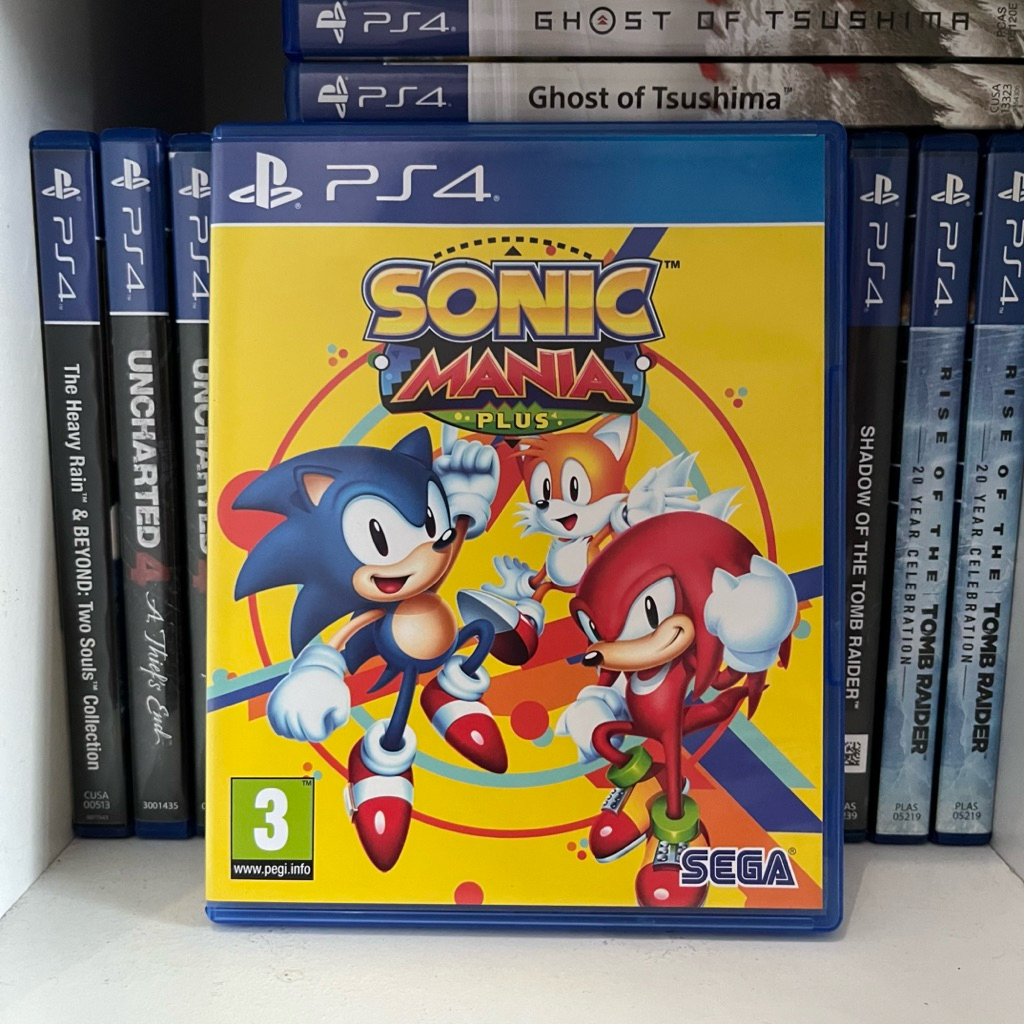 sonic mania ps4 disc playstation4 kaset ps bd