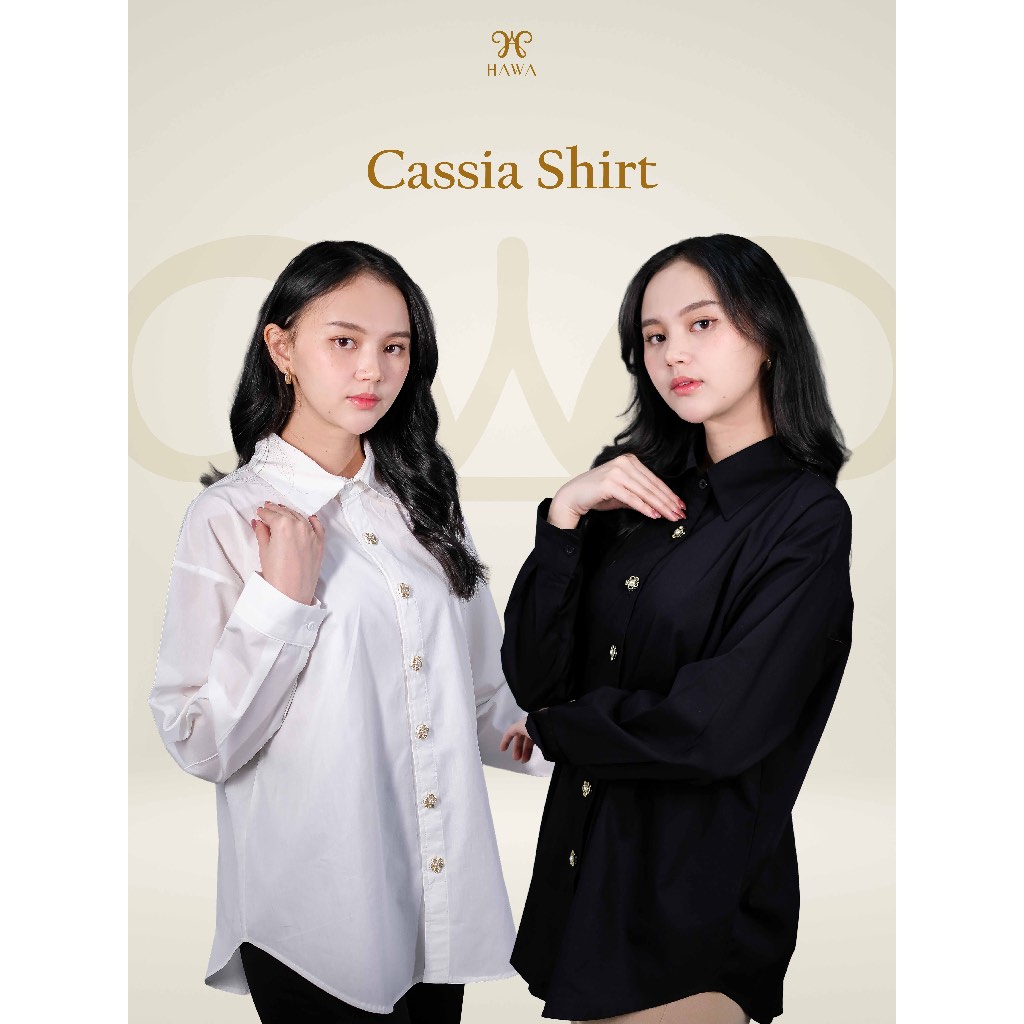 Cassia Shirt - Katun Poplin Premium