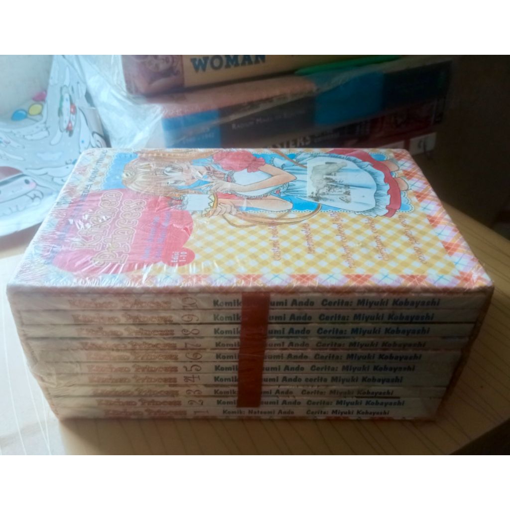 Kitchen princess 1-10 boxset segel (natsumi ando) + bonus komdew: midnight panther (yu asagiri)