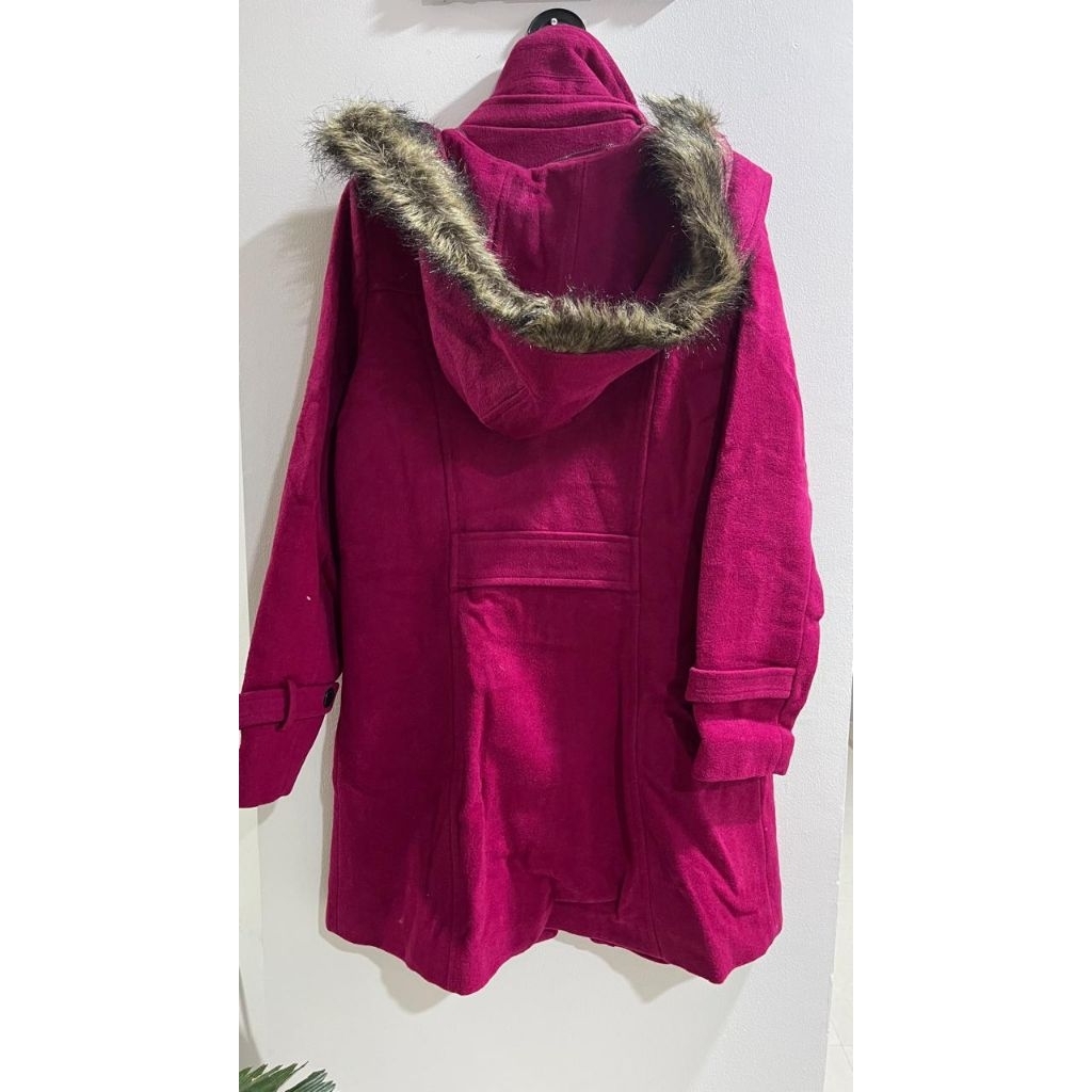 PRELOVED -  Jaket Musim Dingin Wol Tebal Size L