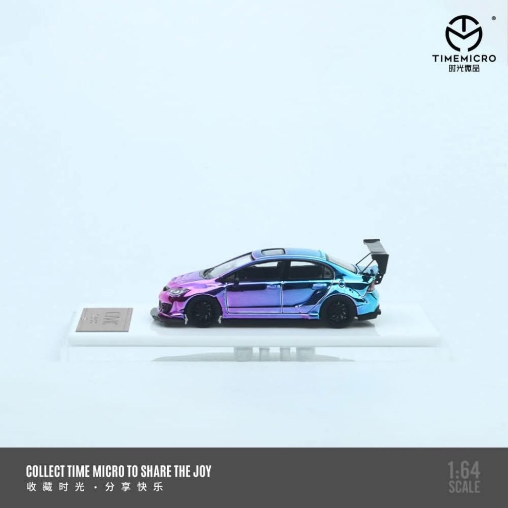 Time Micro Honda Civic FD2 Widebody Chrome Chameleon Sealed