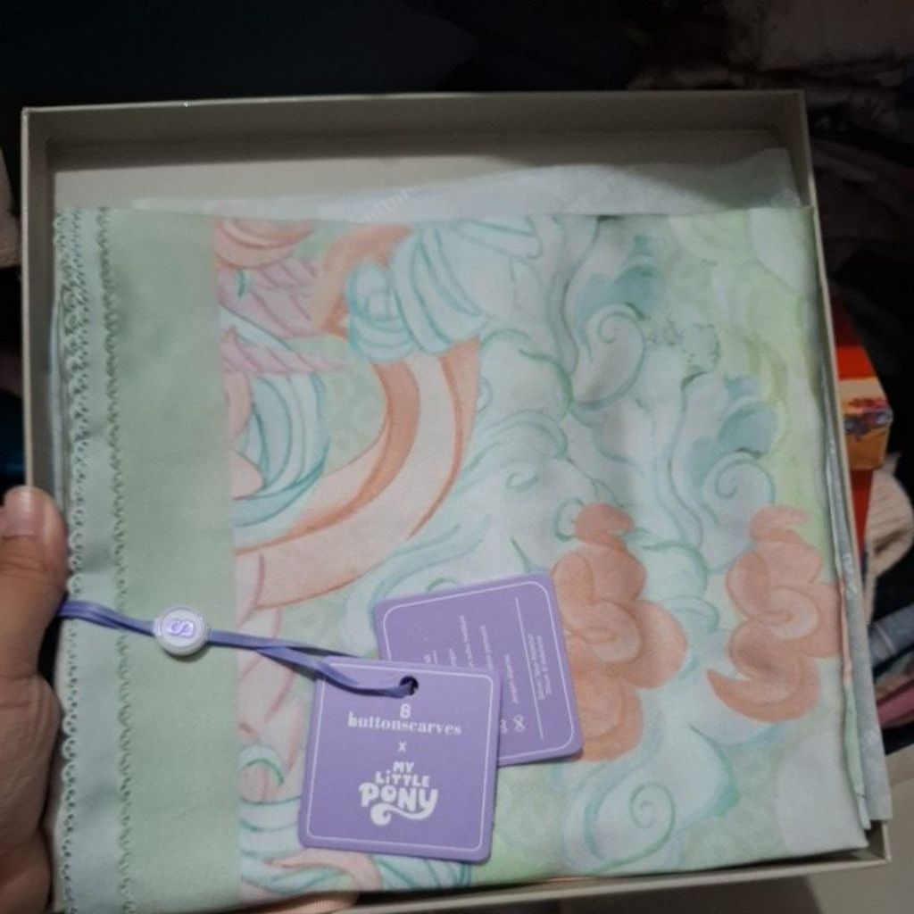 BS satin square little pony princess celestia