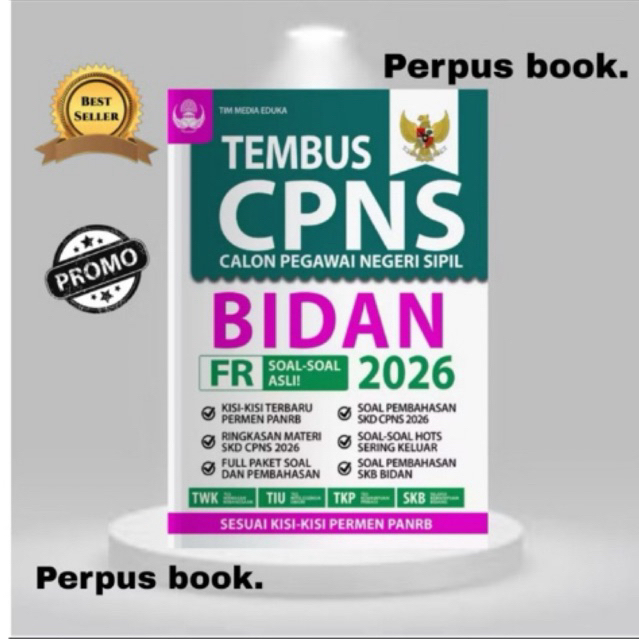 BUKU TEMBUS CPNS BIDAN FR 2026