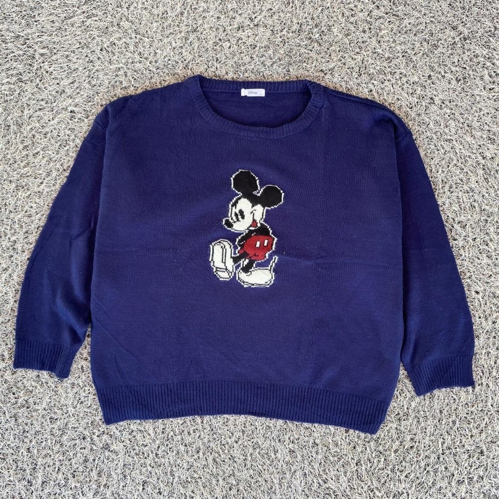 disney mickey mouse knitwear sweater rajut disney