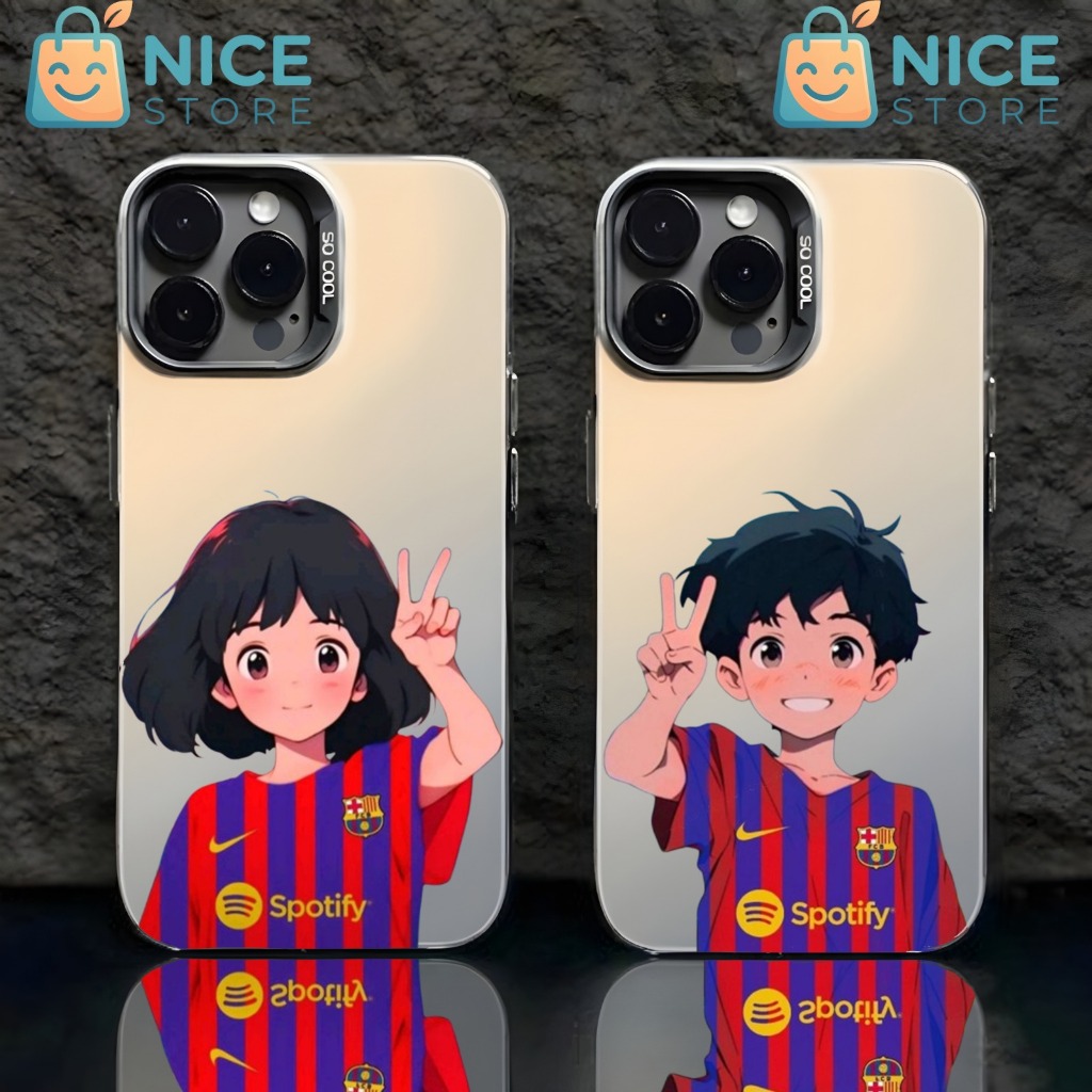SOFTCASE  COUPLE CASING IMD MACARON CUSTOM FOR ALL TYPE PREMIUM MATTE HARDCASE RK06