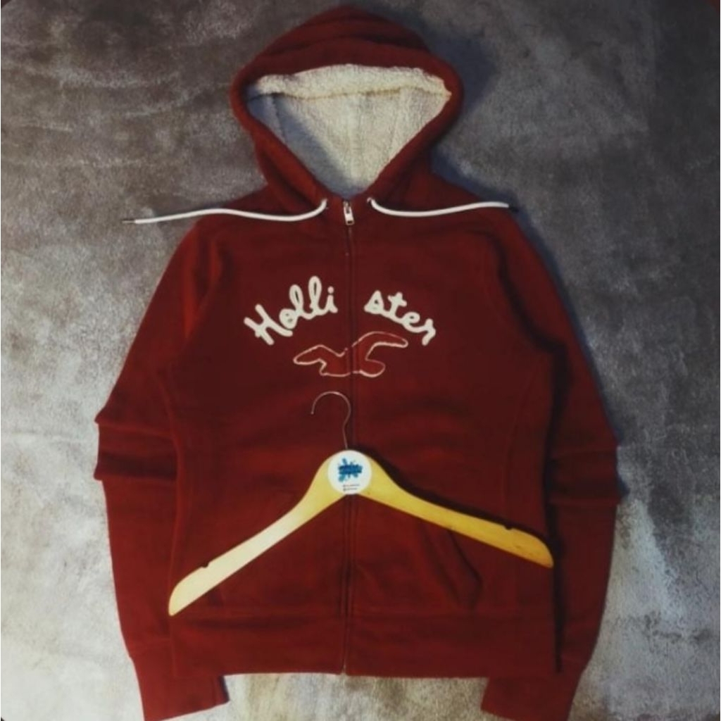 HODIE ZIP HOLLISTER SHERPA