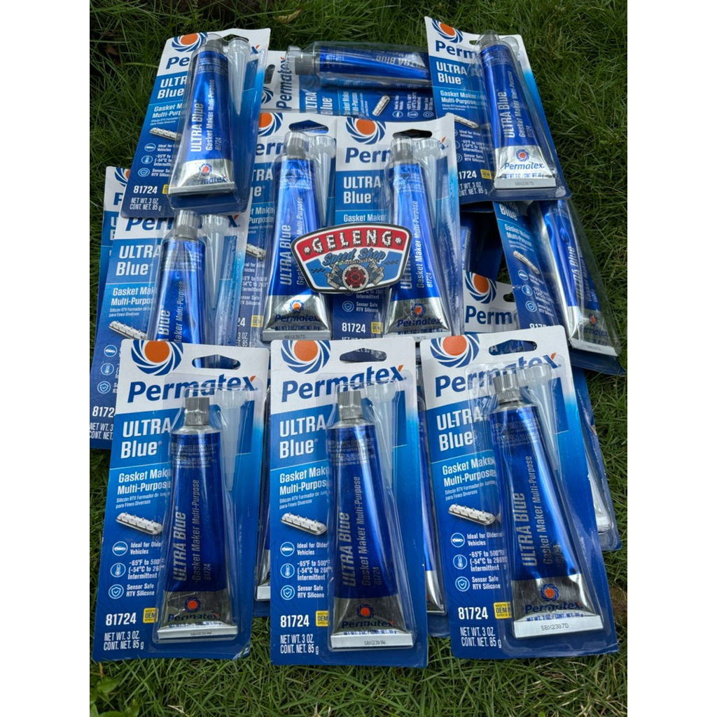 Lem Permatex blue permatex ultra blue original lem perpak 85 gram